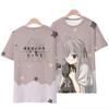 T-Shirts 3D-Druck Anime Yosuga No Sora T-Shirt Mode Kinder Freizeit Jungen Mädchen Kinder Cartoon Rundhals T-Shirt T-Shirts Oberteile Kleidung
