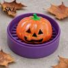 Safe Stress Ball Halloween Dumpling Relief Toy, Pumpkin Ghost Steamed Bun Squeeze Toy Sensory Fidget Party Favors Anxiety