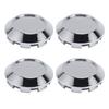 4pcs Wheel Center Caps Excellent Sealing Exquisite ABS Snap On Wheel Center Hub Cap Cover 76mm Outer Diameter
