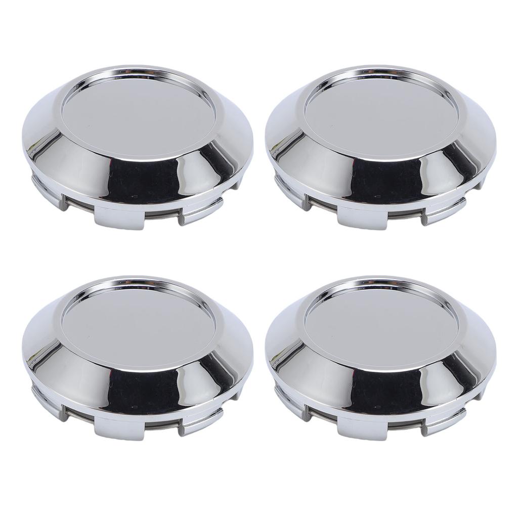 4pcs Wheel Center Caps Excellent Sealing Exquisite ABS Snap On Wheel Center Hub Cap Cover 76mm Outer Diameter