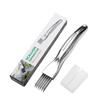 304 Stainless Steel Chopped Green Onion Knife Scallion Slicer Vegetable Shredders Slicer Curved Handle Design Kitchen Gadgets