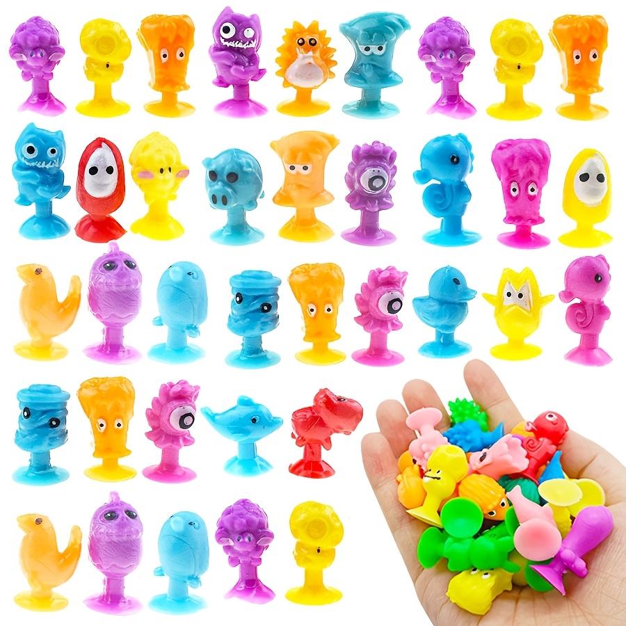 25pcs Soft PVC Alien Suction Cups Mini Monster Animal Sucker Stress Relief Toys Party Favors Birthday Gift ZSY