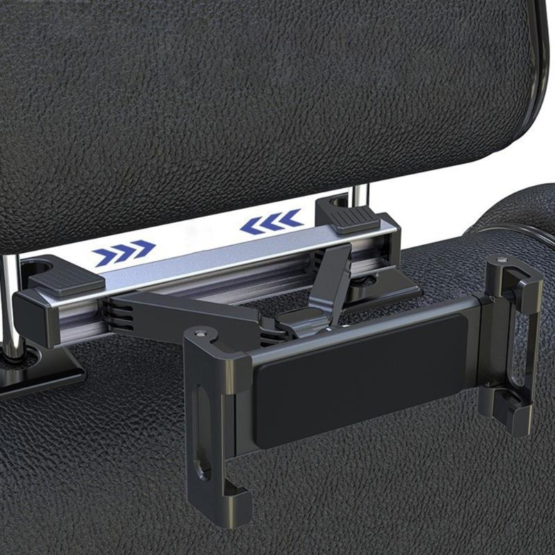 Universal Car Seat Headrest Phone Stand Easy Installation Backseat Car Headrest Holder ABS Vehicle Bracket for Backseat
