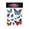 Waterproof 3D Colorful Butterfly Tattoo Sticker - High-End Fashion Tattoos