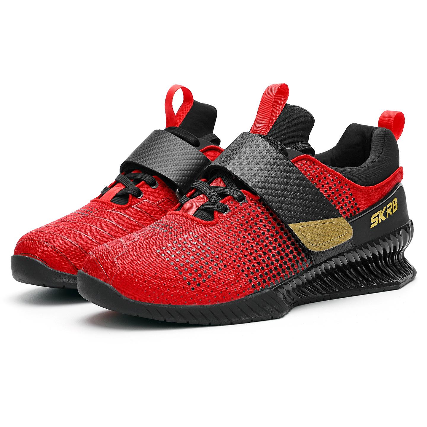 Unisex Weightlifting Shoes for Squat, Deadlift, and Powerlifting - Ideal for Indoor Gym and Cross-Training 46