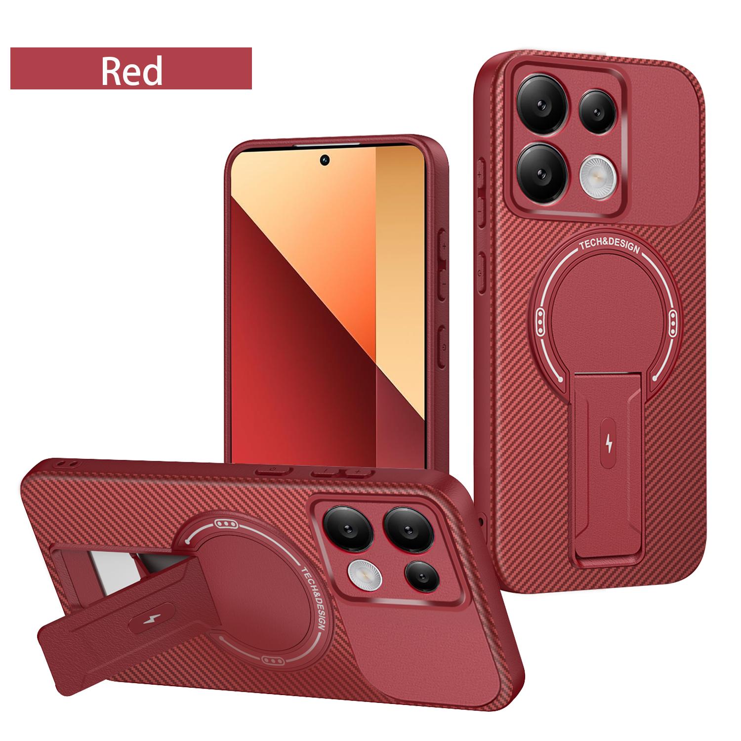 

Чехол для Xiaomi Redmi Note 13 Pro 4G Чехол для телефона Redmi Note 14S Чехол Note13 Pro 4G Магнитный держатель Защита задней крышки Redmi Note 13 Pro 4G