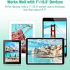 Silicone Holding Net Backseat Seat Universal Stand Black Car Backseat Rear Pad Mount Holder  Travel