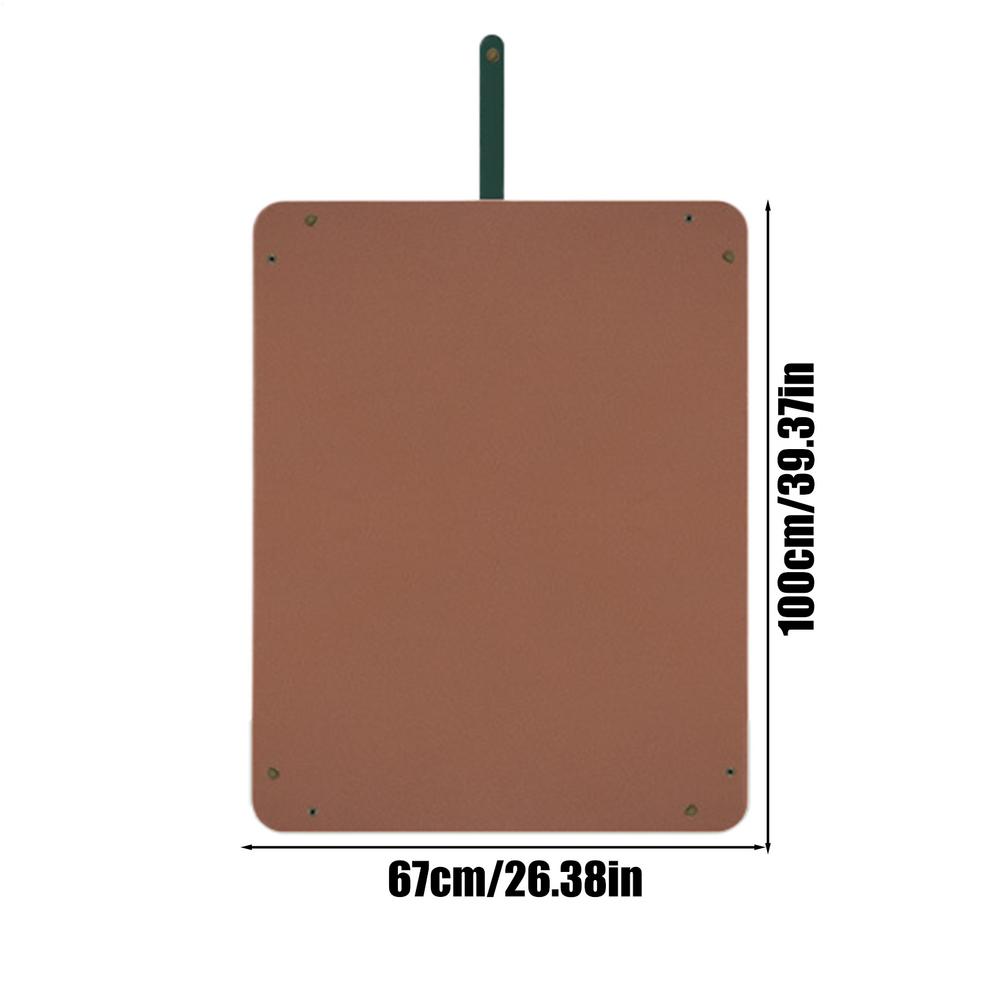 Umtopfmatte faltbar Transplantierschale 26,3x39,3 Zoll Wasserdichte Gartenmatte für Innen Außen Pflanzen Bewässern