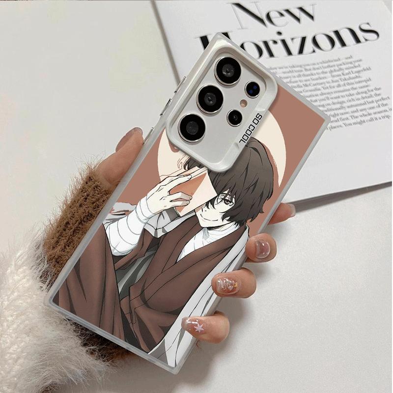 Bungo Stray Dogs Dazai Soft Phone Case for Samsung Galaxy S24 S25 FE S26 Edge S23 Ultra S22 Plus S21 + Shockproof Cover Back She