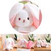 Adorable Transformable Fruit Rabbit Plush Toy