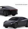 1/32 Tesla Cybercab Robotaxi Driverless Taxi Alloy Metal Diecast Model Car Miniauto Micro Vehicles Sound and Light Pull Back Birthday