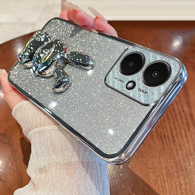 

Чохол для Xiaomi Redmi 13C 5G/13R 5G/Poco M6 5G PC+TPU Чохол для телефону Мультяшний Кролик Підставка C