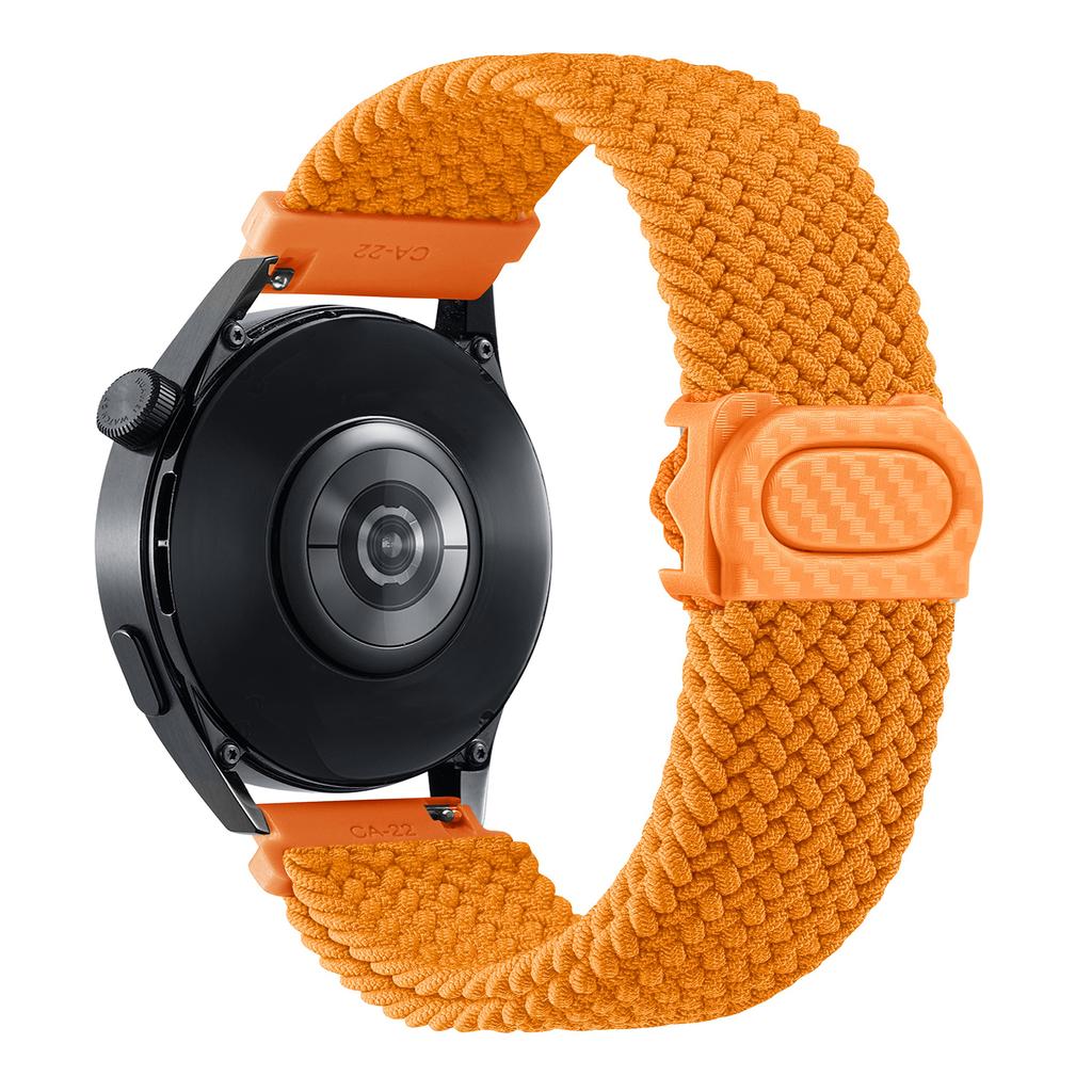 Strap For Samsung Galaxy Watch 7 6 4 classic/5 pro/active 2/s3/46 braided solo loop bracelet Huawei watch GT2 3 4 20mm/22mm Band