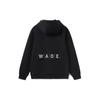 Li Ning Wade Collection Sweatshirts Men's Black Hooded Thickened Cardigan AWDR843-1