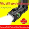 German Imported Multifunctional LED Rechargeable Flashlight - Super Bright, Long Range, Portable