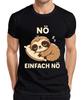 Sloth Sleeping NÖ EASY NÖ Cute Lazy Gift Funny Kids Mens T-Shirt-