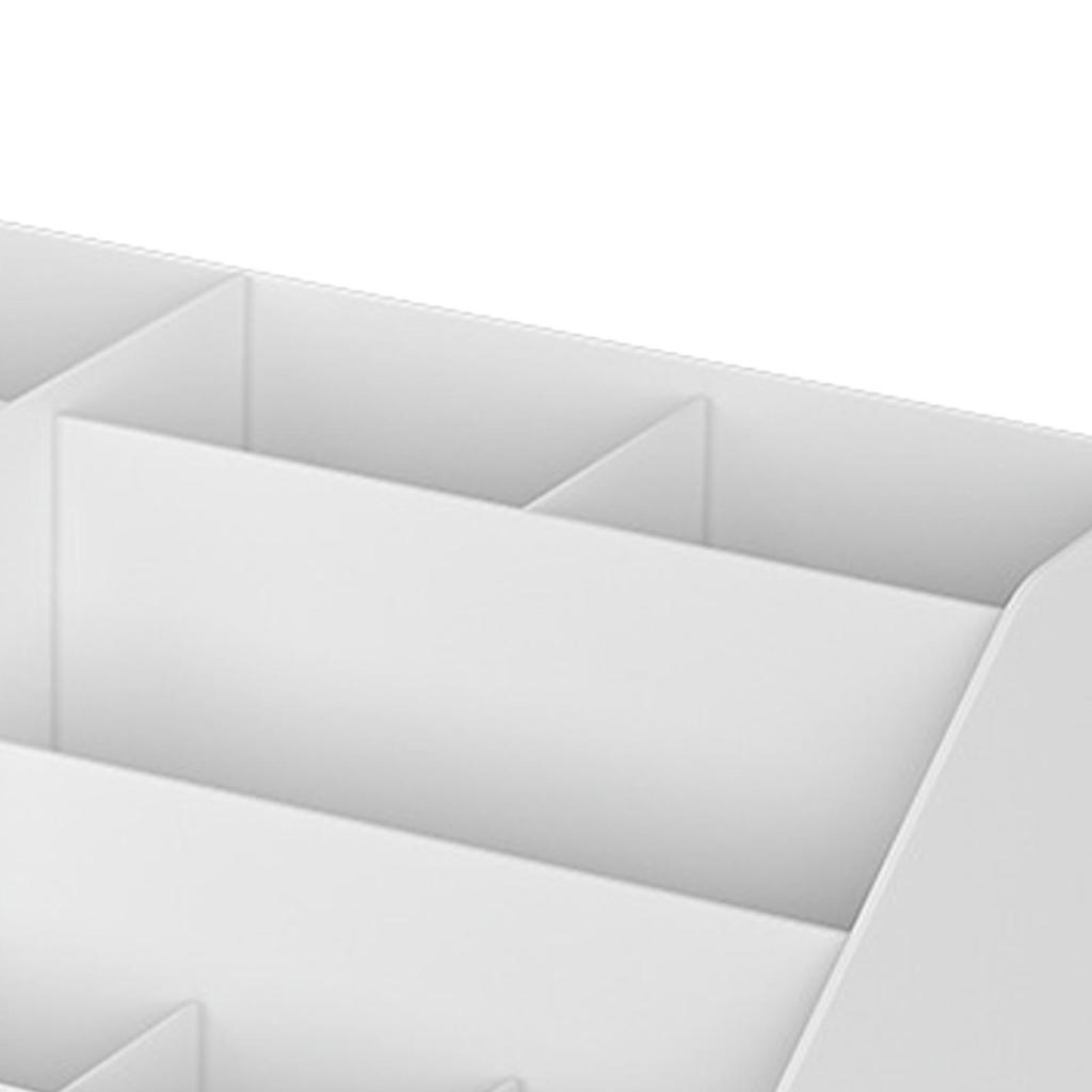 Kosmetik-Organizer mit Schubladen Mehrere Fächer Kunststoff Große Kapazität Make-up-Präsentationskoffer