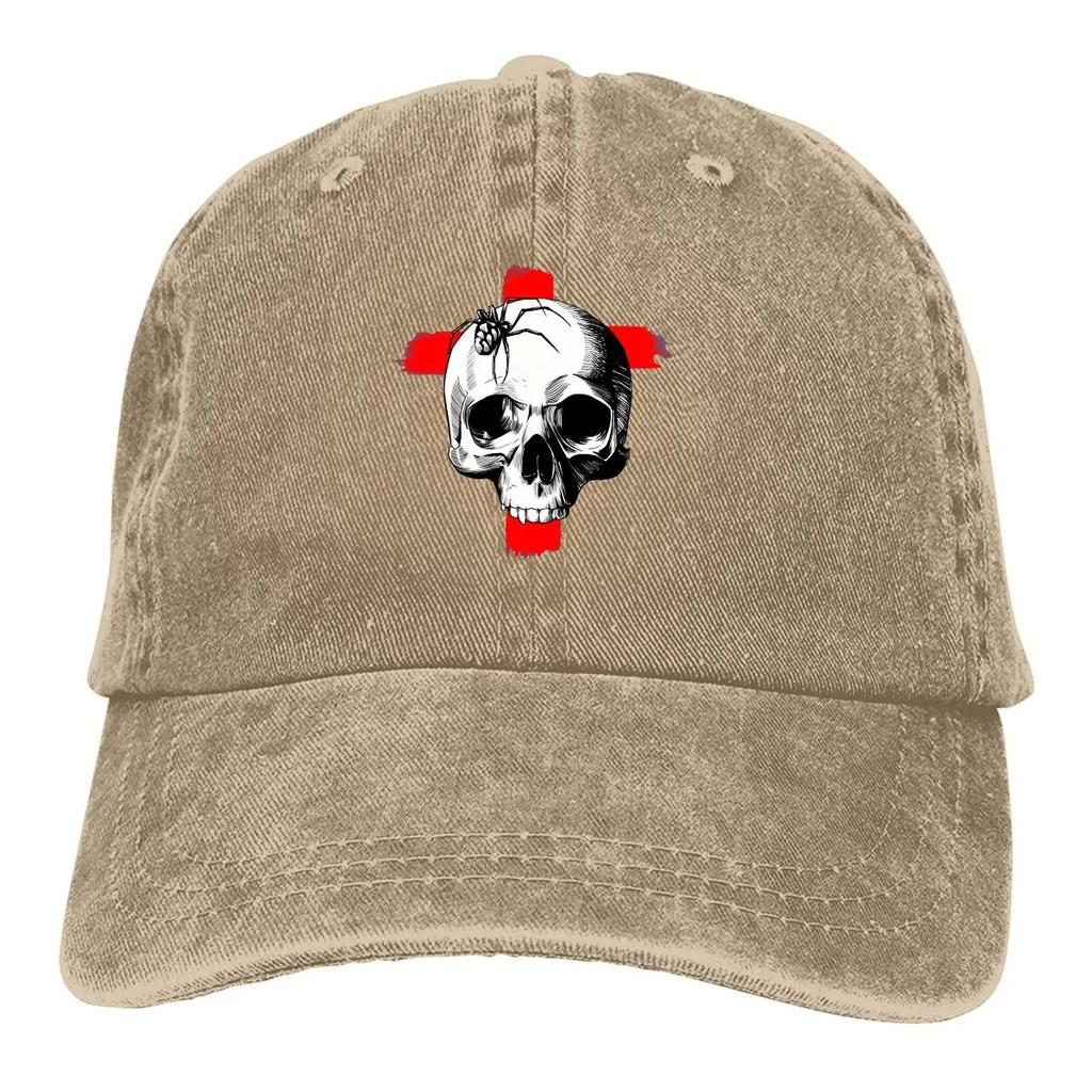Skull Tattoo Baseball Cap Men Hats Women Visor Protection Snapback Tattoo Style Caps
