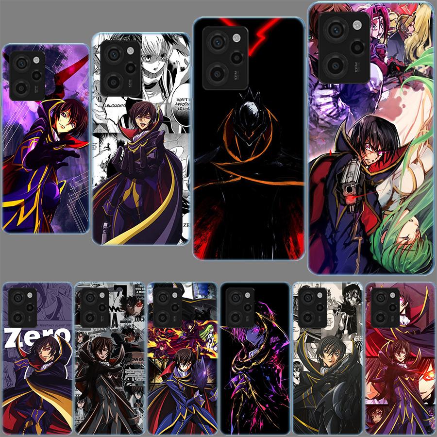Code G-Geass Zero Anime Phone Case For Xiaomi Poco F7 Ultra X7 X6 Pro M7 M6 M4 M3 X4 Mi 15 15T 14 14T 13 12T 12S 10T Pro 12 11 L