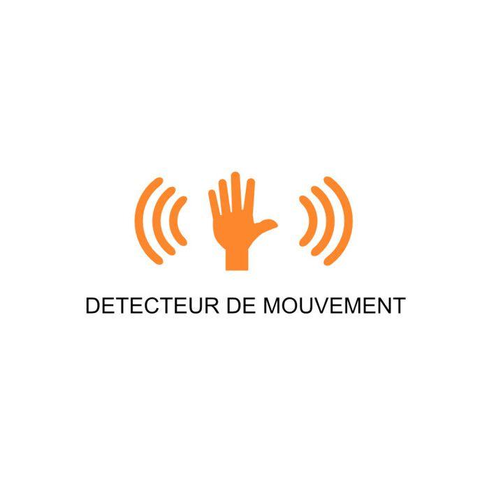 Réglette LED - EDM - 43,9 cm - 7W - 480lm - 6400K - Détecteur de mouvement