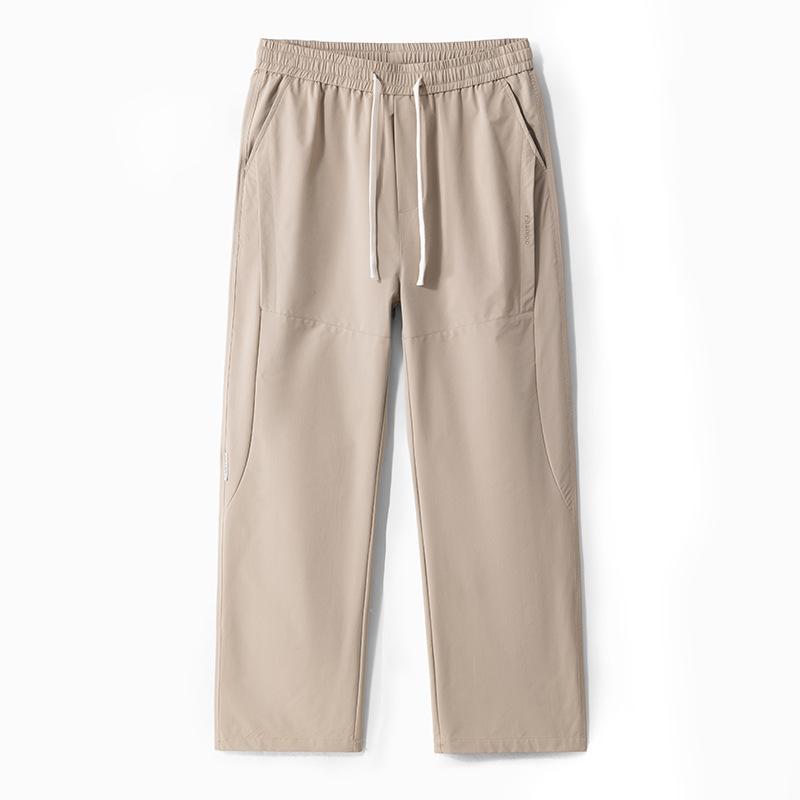 Summer Thin Straight Parachute Pants Men's Versatile Trend Brand Functional Japanese Trend Casual Pants