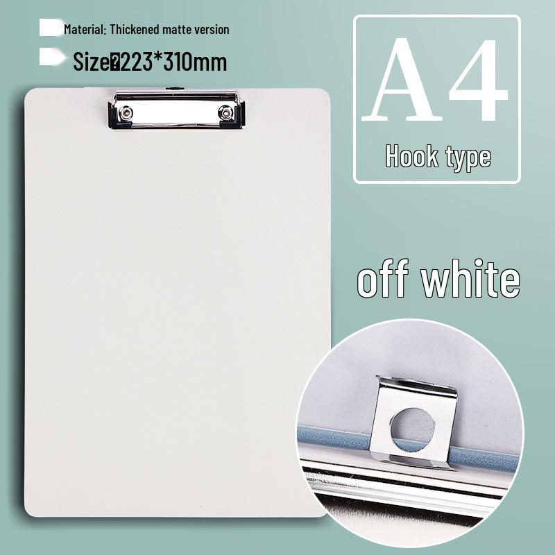 A4 Clip Board & Document Holder for Office & Meetings
