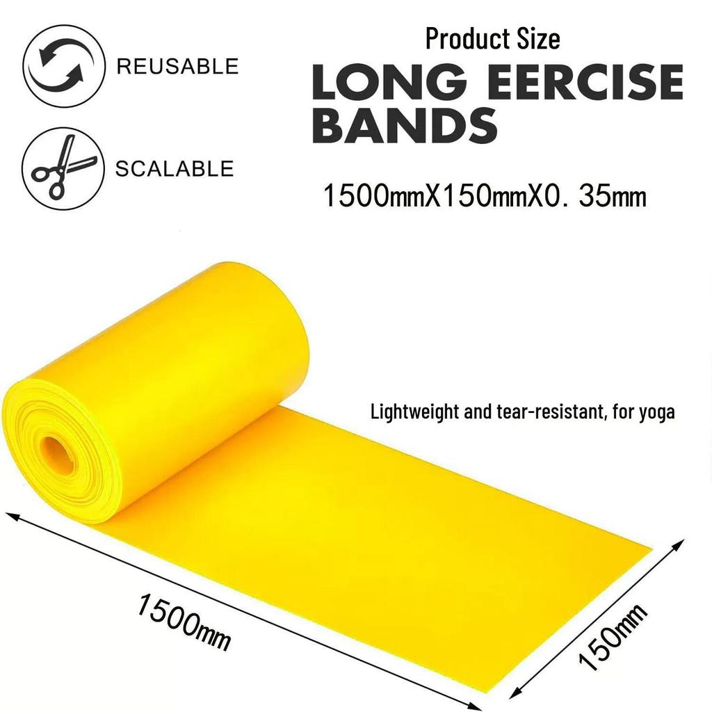 Elastisches Yoga-Widerstandsband für Damen für Anfänger-Dehnübungen und Tanztraining