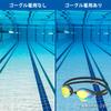 Swimming Goggles BladeORCA Made In Japan Racing Cushioned Mirror Type For Ages 10 To Adults Fina Approved Model Equipped with SWIPE Function V230SAMC