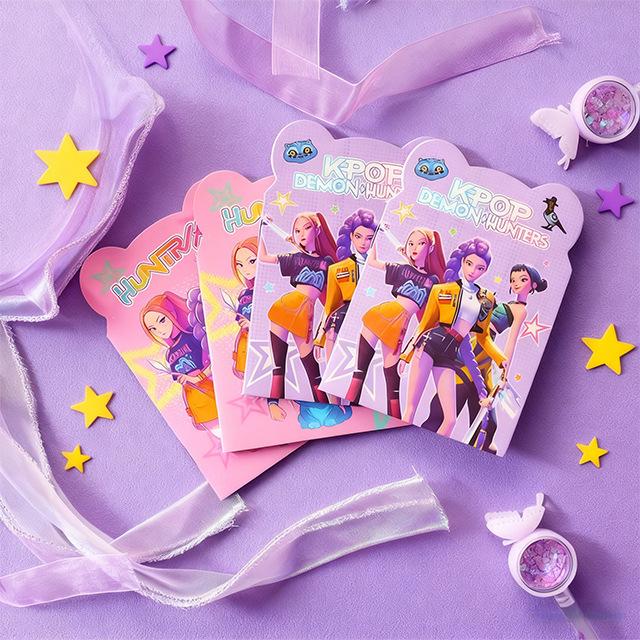 Practical Study Stationery Set KPOP Demon Hunters Student Reward Small Gifts Birthday Gift for Boys Girls Fans Collection