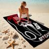 Personalized Horror Movie Mashup Beach Towel Microfiber Beach Towel Thin Absorbent for Beach Swimming Yoga Bath Sports. 09107