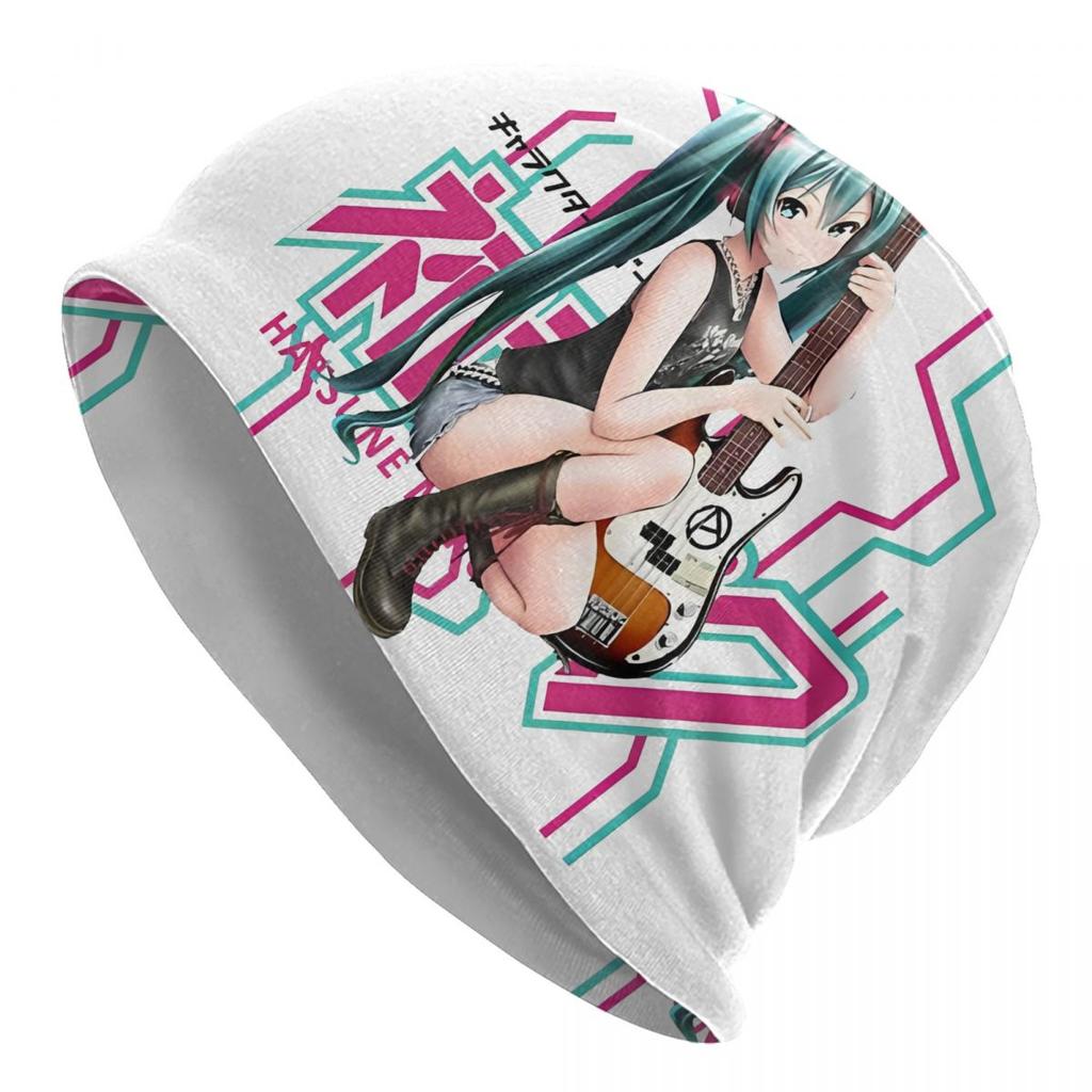 Hatsune Miku Chemo Beanie Unisex Women Winter Wear Skullies Caps Bonnet Knitted Hat