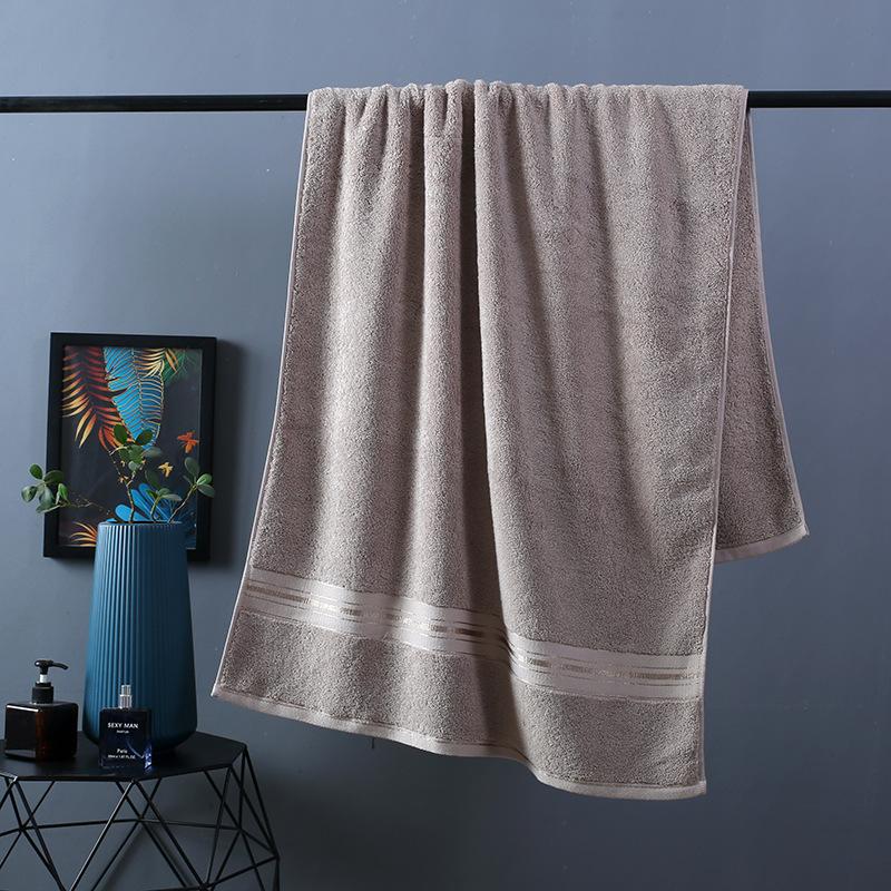 High Quality Bath Towel Skin-friendly Durable Soft and Comfortable Cotton Bath Towel Thickened Combed Cotton Hotel Bath Towel Soft Absorbent