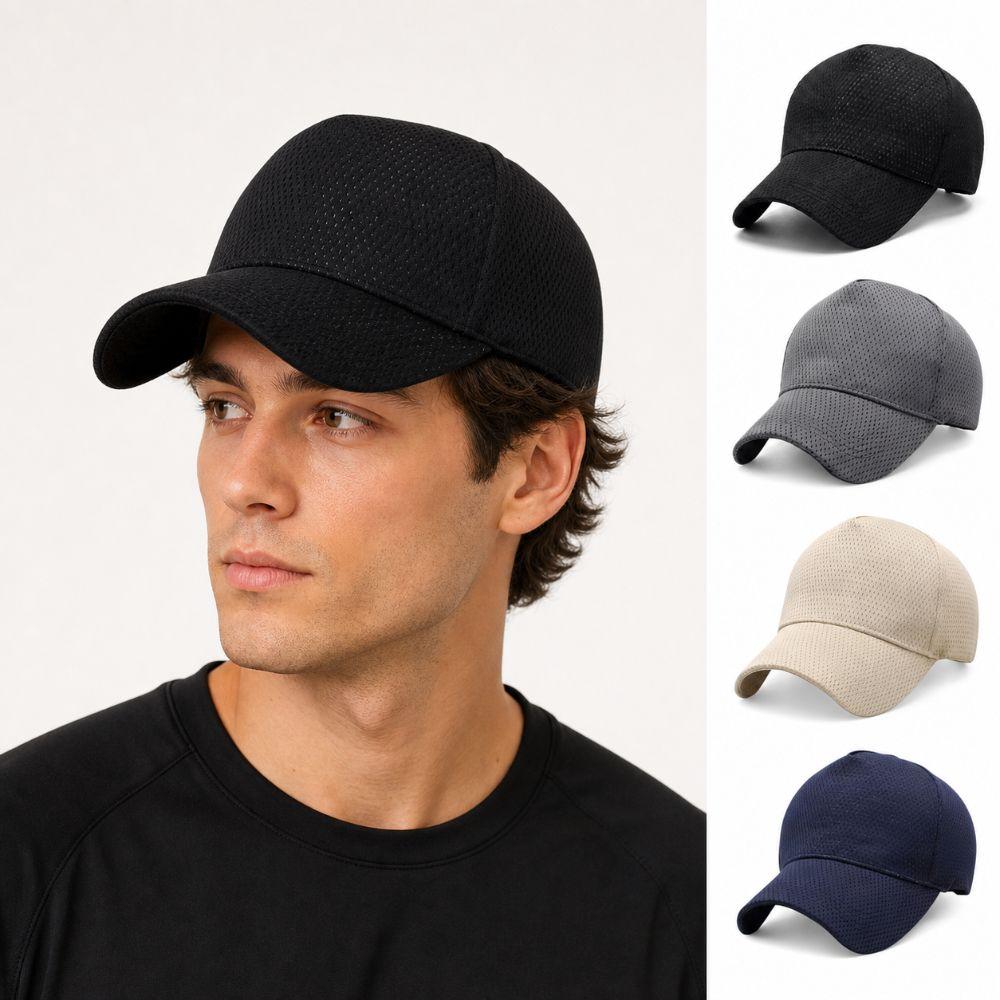 Mesh Quick Dry Sun Hat Adjustable Summer Outdoor Cap Fashion Sports Fishing Hat Outdoor Running