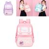 Adorable Lightweight Nylon School Backpack With Cartoon Design For Girls And Boys