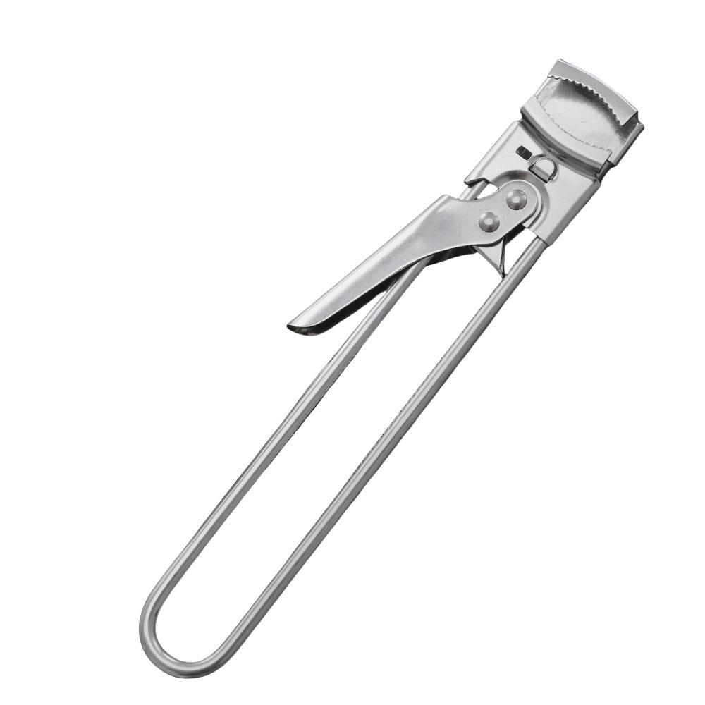 New Adjustable Jar Opener Stainless Steel Manual Bottle Lid Opener For Weak Hands Easy Grip Kitchen Accessories Gadgets Tools