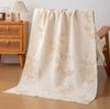 Hemp Gauze Bath Towel 80 × 160 Enlarged And Thickened Absorbent Household Bath Towel Soft And Cool Bath Towel