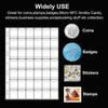 Transparent Inside Pages Coin Album Page PVC Badge Protector  for Coins&Badge