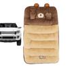 For  Auto Plush Car Seat Cushion Set Cartoon Front Warm Seat Cushion Set Comfort Seat Protector Pad Winter Protector For Truck