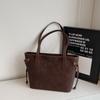 Leisure work commuter bag women's large-capacity new student versatile shoulder shopping bag fashionable tote bag