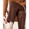 Passter Women's Elastic Waist Straight Leg Casual Pants