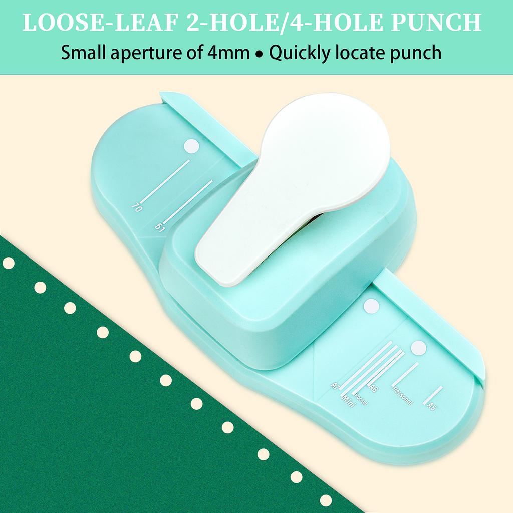 Pliers Mini Small Metal Single One 1 Hole Edge Puncher for Leather for edging file folders for notepad Paper Punching Tool