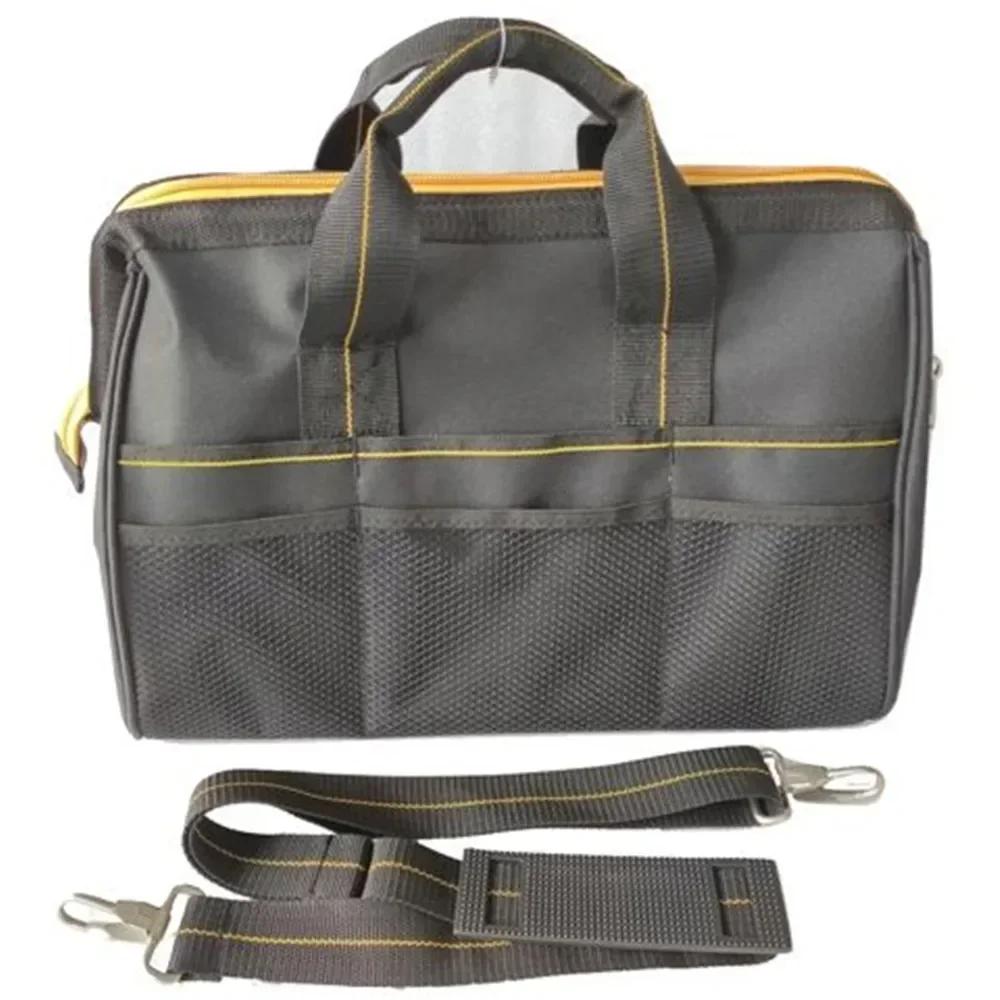 Thickened High Quality Heavy Duty Tool Bag With Plastic Feet Thickened Fabrics Tool Pouch Organizer For Electrician Carpenter
