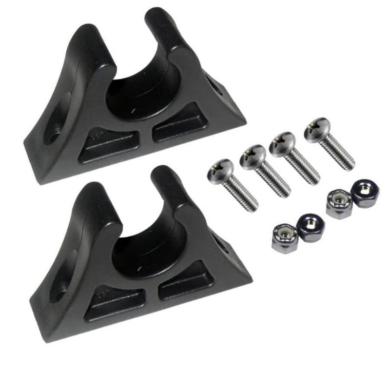 2Pcs Paddle Boats Holder Keeper for Inflatable Boats Plastic Oars Holder Clip, Kayaks Paddle Holder Clip Replacements 1
