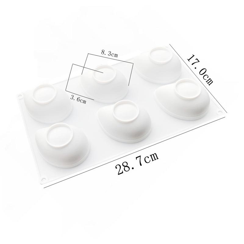 1Pc 3D Mango Shape Silicone Cake Mold Fruit Mousse Mould Chocolate Fondant Dessert Baking Molds Cake Decoration for Home Kitchen