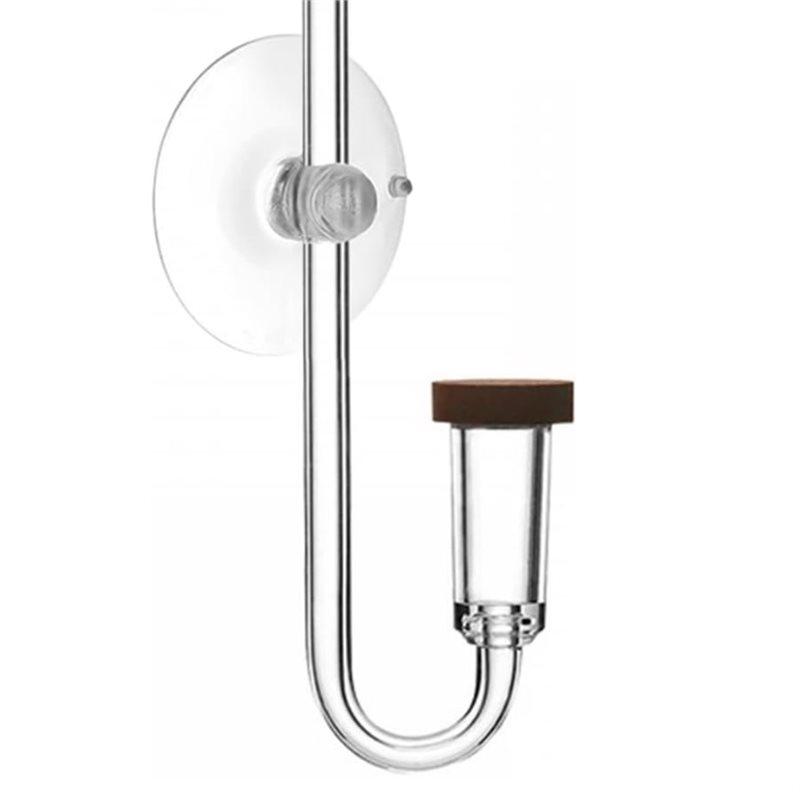 HHO-Acrylic CO2 Diffuser With Suction Cup For Aquarium Planted Fish Tank- CO2 Reactor Diffuser