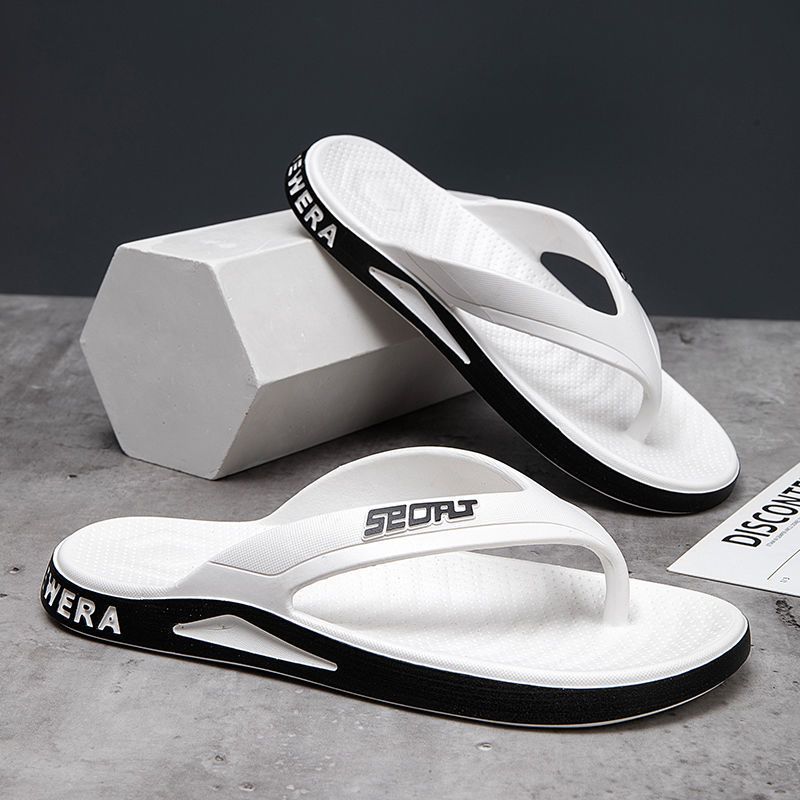 Men Durable Non-Slip Trendy Thick Sole Sandals Outdoor Summer Flip Flops