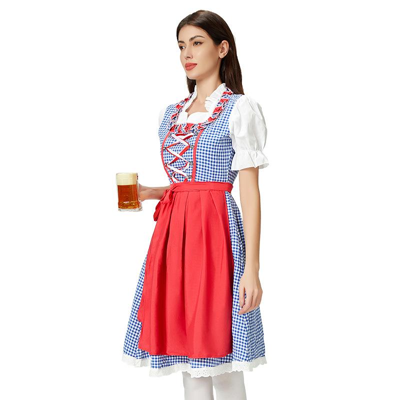 German Oktoberfest Dress Halloween Adult Costume Munich Badalia Carnival Stage Performance Costume