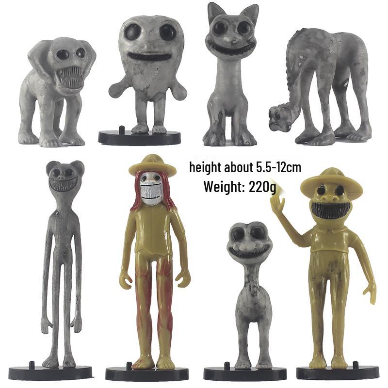 2.5-4.5 Inch Handmade Horror Game Model Dolls