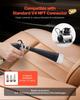 Car Cleaning Gun 6-9.2 Bar High-Pressure Air Blow Gun 2 Nozzles Blast Dirt