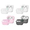 Transparent Earphone Case For AirPods Pro 3 Unique Lock-on/off Design One-touch Automatic Flip-open Lid Clear Headphone Cover